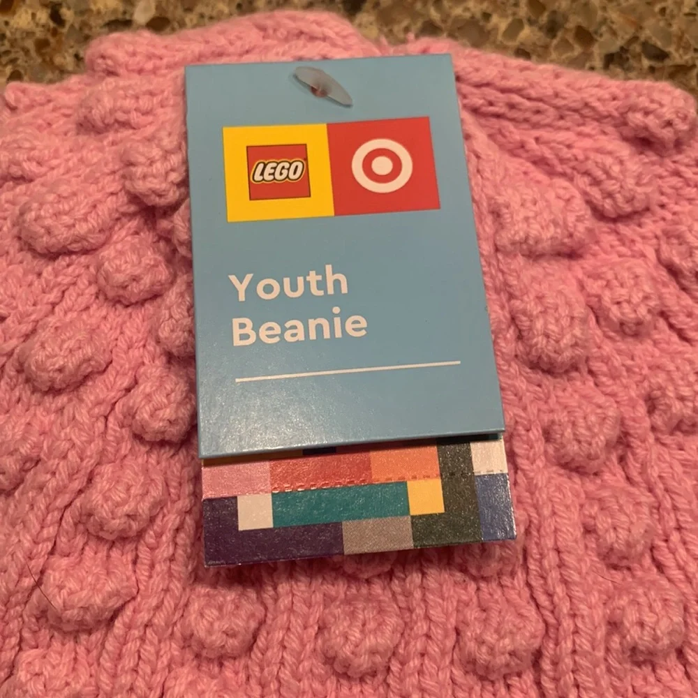 NWT Lego Collection Pink Youth‎ Beanie One Size